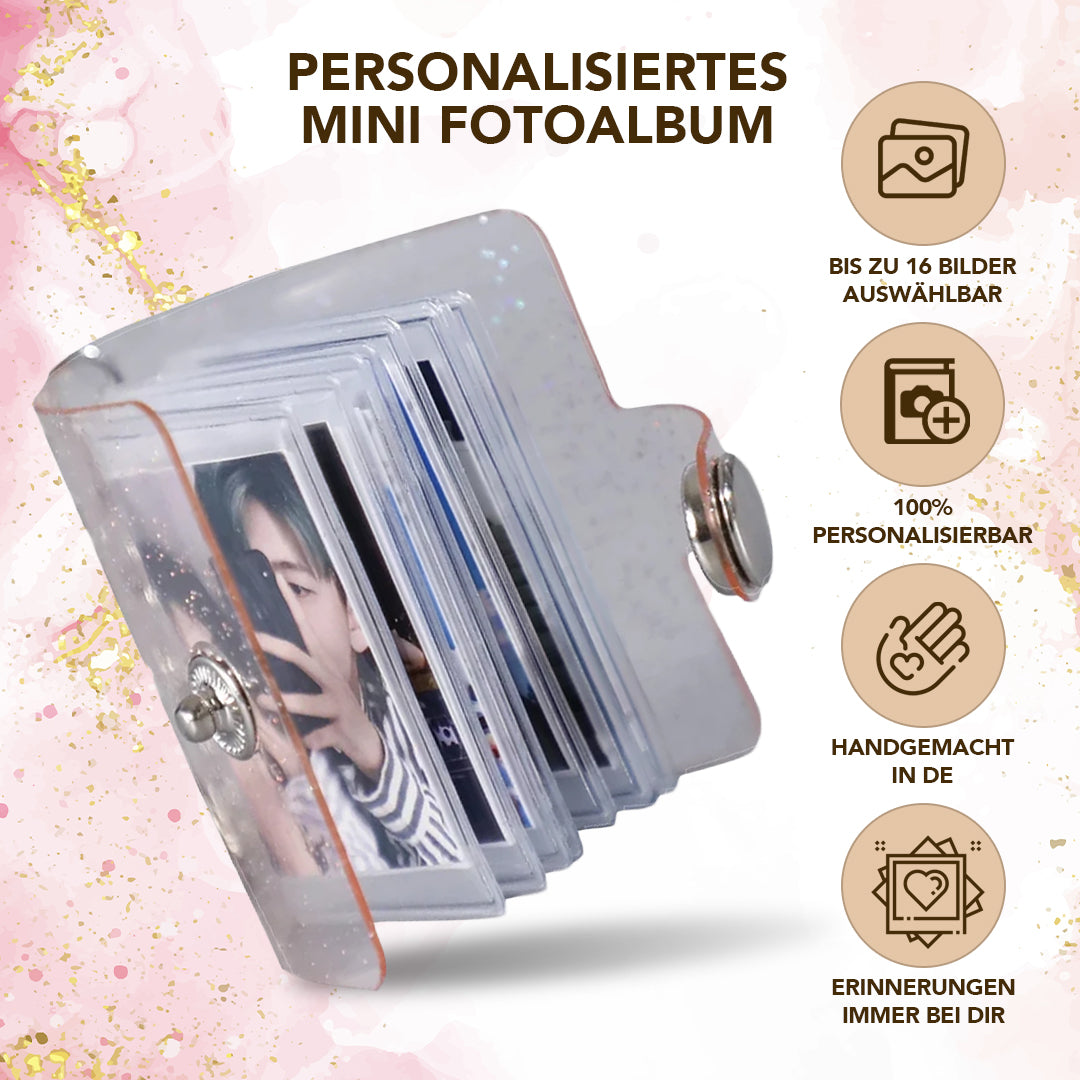 2 für 1 Deal: Personalisiertes Minifotoalbum